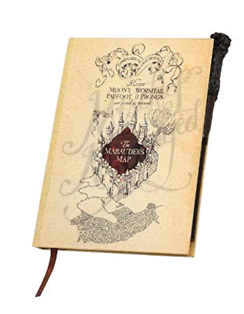 Harry Potter The Marauder's Map Journal with Wand