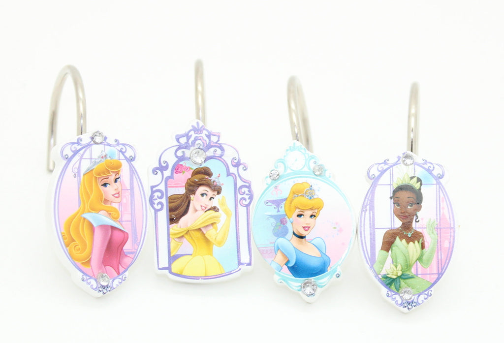 Disney Princess Shower Curtain Hooks Kids Girls