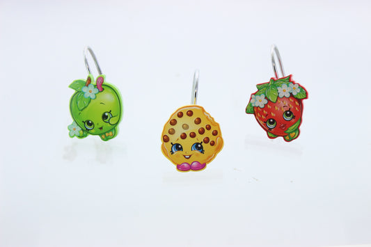 Shopkins Shower Curtain Hooks