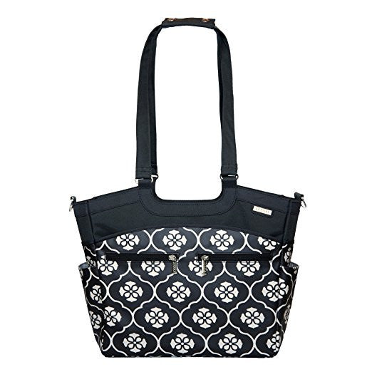 JJ Cole Camber Diaper Bag (Black&White)