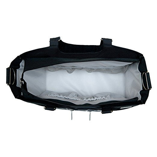 JJ Cole Camber Diaper Bag (Black&White)