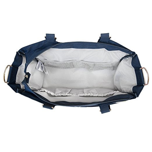 JJ Cole Camber Diaper Bag (Navy)