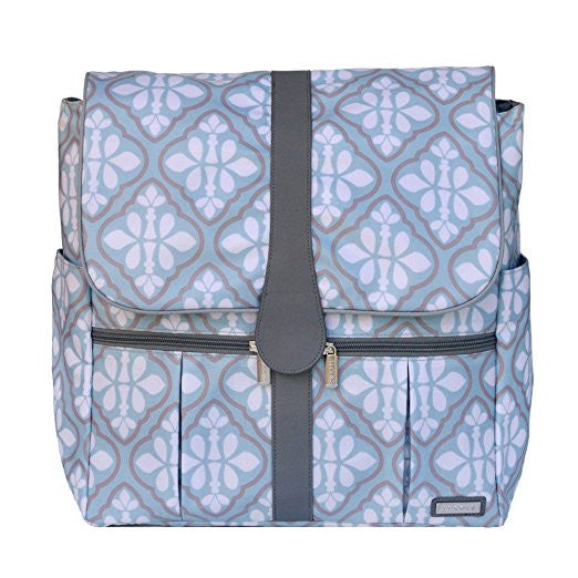 JJ Cole Backpack Diaper Bag (Blue Iris)