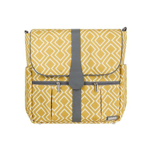 JJ Cole 'Citrine Lattice' Backpack Diaper Bag