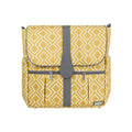 JJ Cole 'Citrine Lattice' Backpack Diaper Bag
