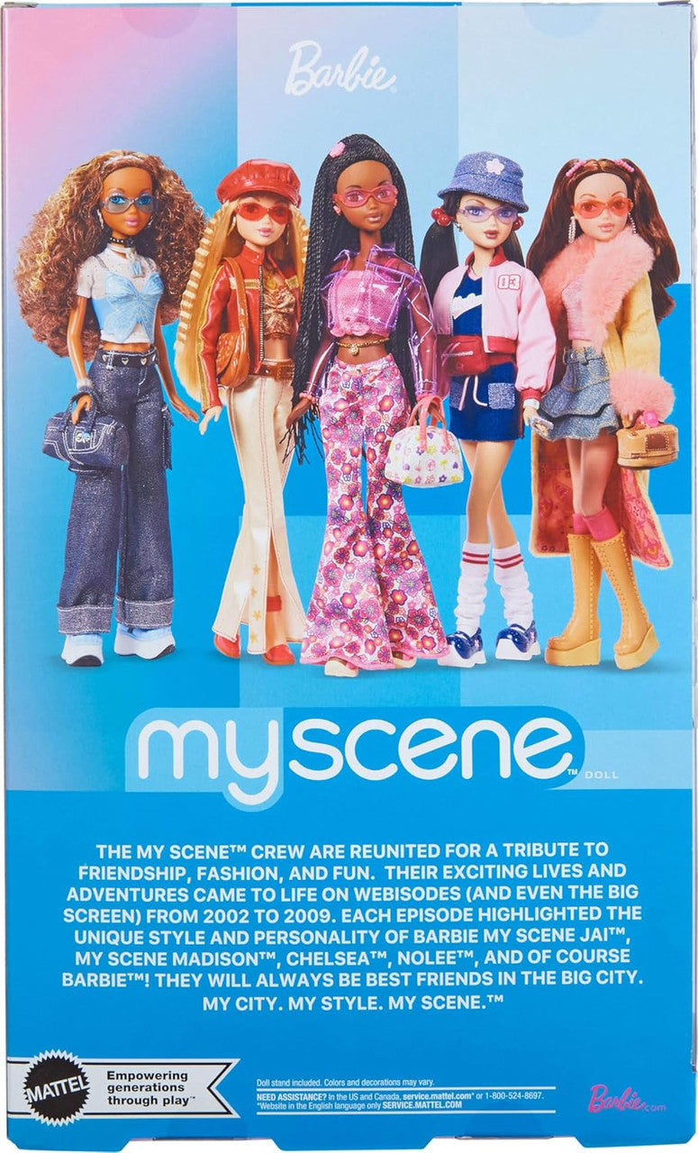 Barbie Signature My Scene Jai Doll with Black Braids