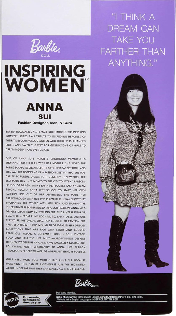 Barbie Inspiring Women Anna Sui Doll