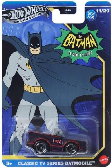 Hot Wheels Dc Batman Series Classic Tv Series Batmobile