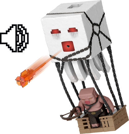 Minecraft Action Figure Set, Blast Attack Ghast with Lights