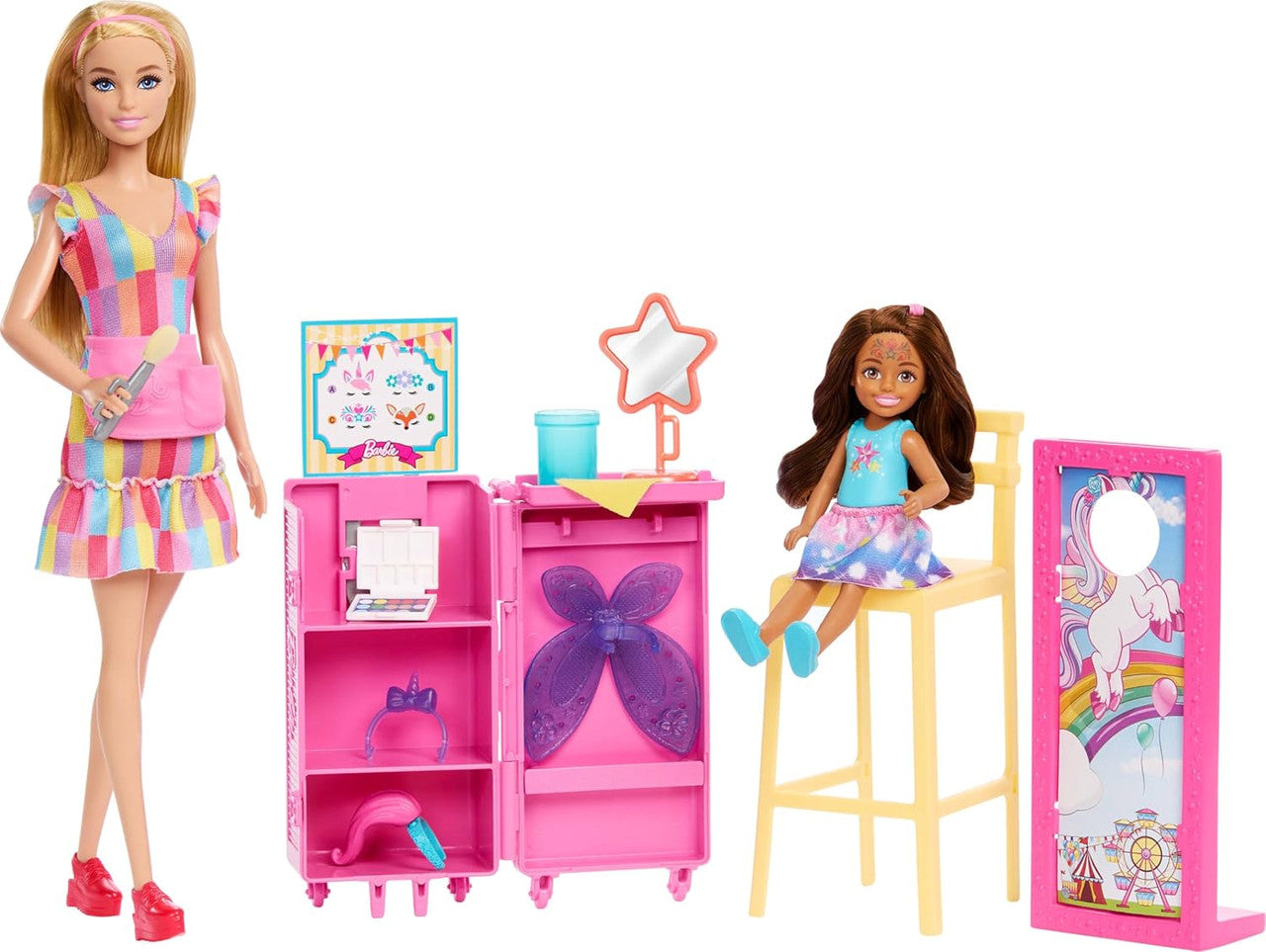 Barbie Day at the Fair Playset with 2 Dolls