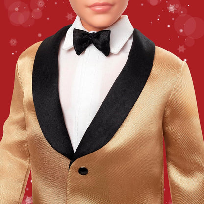Barbie Signature 2025 Holiday Blonde Ken Collectible Fashion Doll