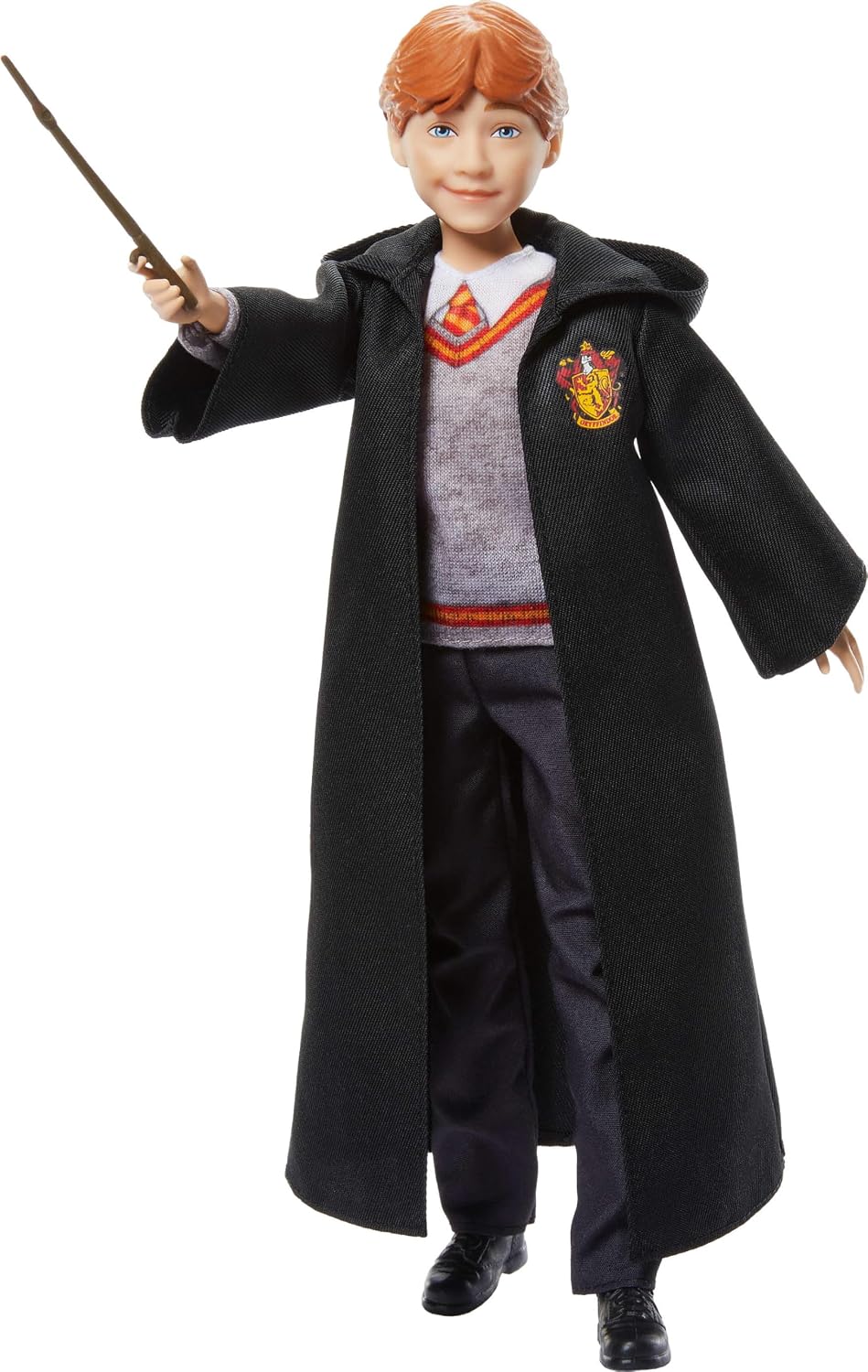 Mattel Harry Potter Ron Weasley Fashion Doll, Removable Signature Hogwarts Uniform & Wand Accessory, Inspired by the Movie