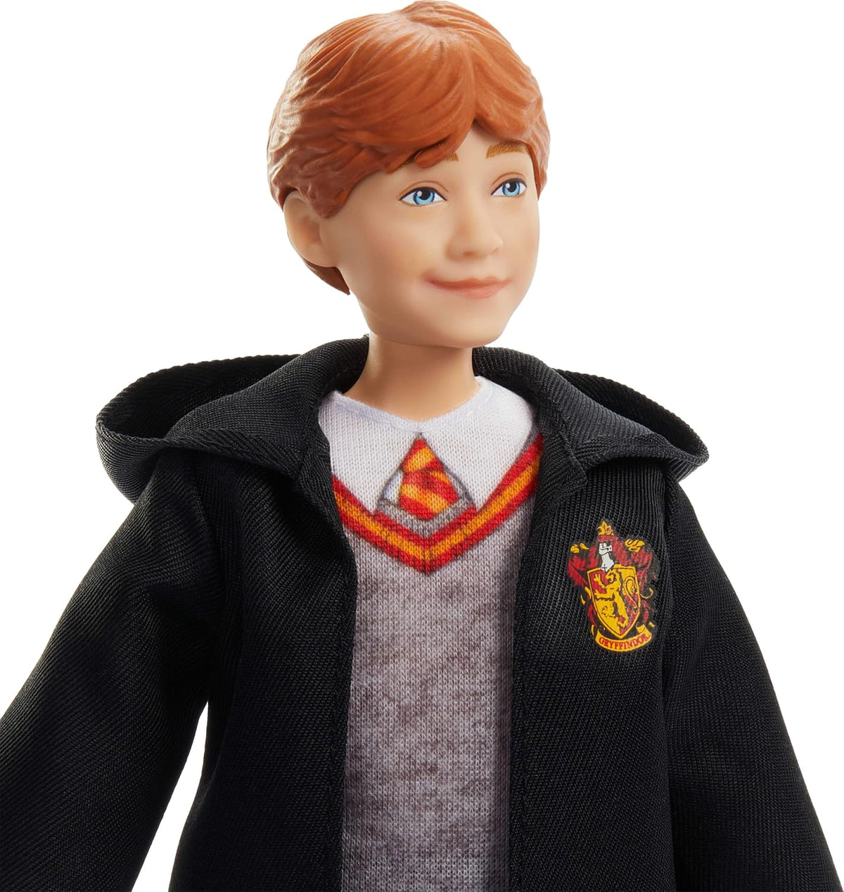 Mattel Harry Potter Ron Weasley Fashion Doll, Removable Signature Hogwarts Uniform & Wand Accessory, Inspired by the Movie