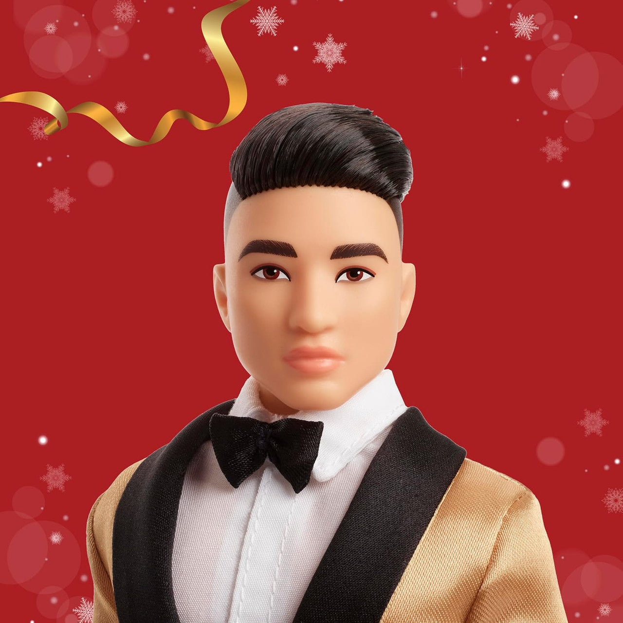 Barbie Signature 2025 Holiday Ken Collectible Fashion Doll with Black Hair