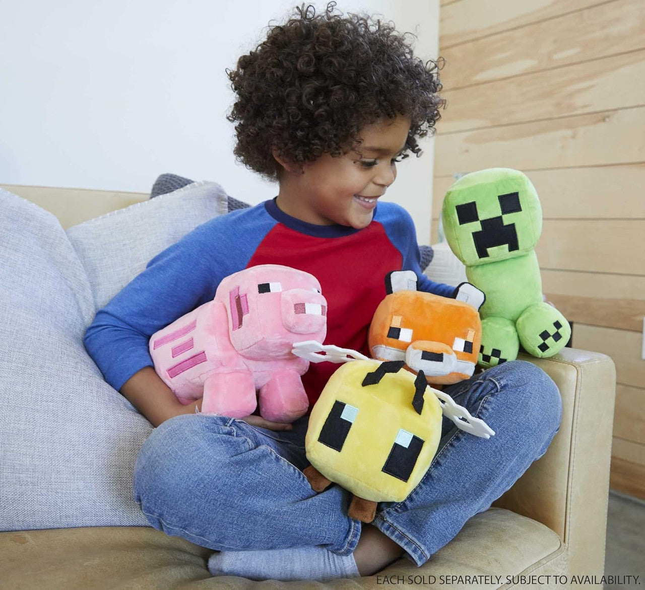 Minecraft Basic Pig Plush Character Soft Dolls
