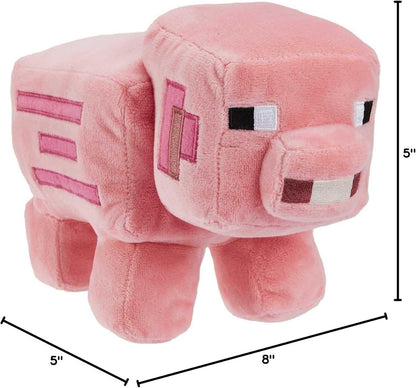 Minecraft Basic Pig Plush Character Soft Dolls