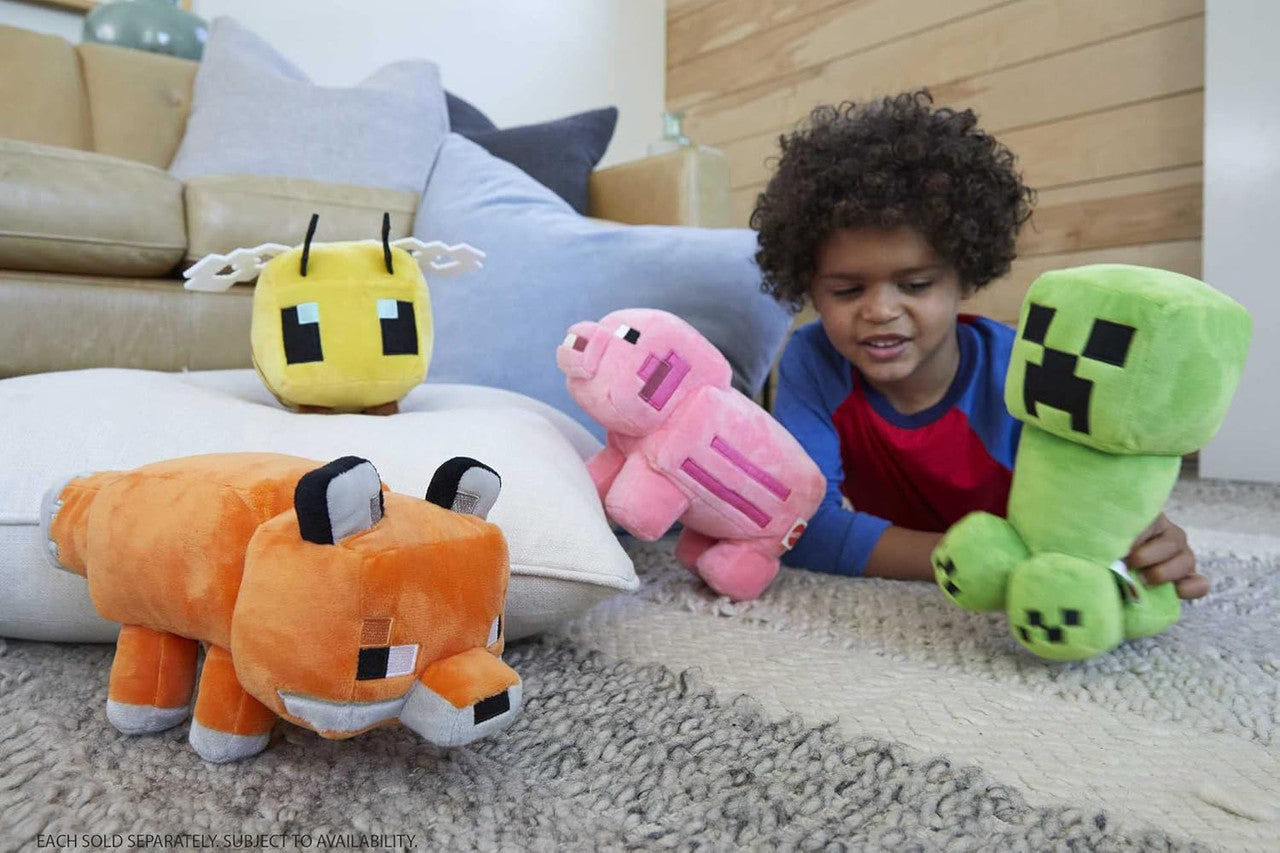 Minecraft Plush Fox 8-in Character Dolls