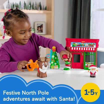 Fisher-Price Little People Toddler Toys Christmas Wonderland Toy Set