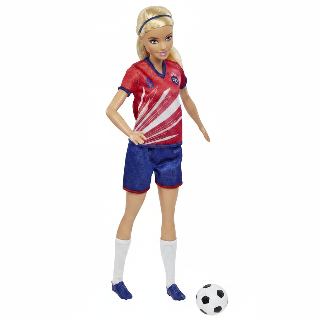Barbie Careers Soccer Player Fashion Doll & Accessory