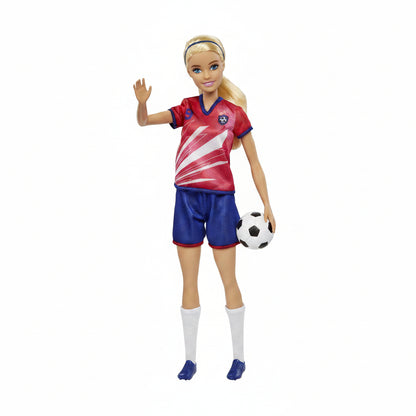 Barbie Careers Soccer Player Fashion Doll & Accessory