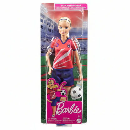 Barbie Careers Soccer Player Fashion Doll & Accessory