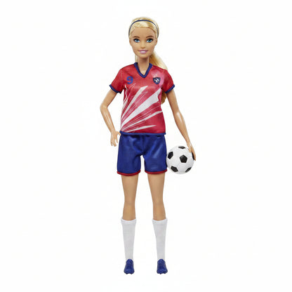 Barbie Careers Soccer Player Fashion Doll & Accessory