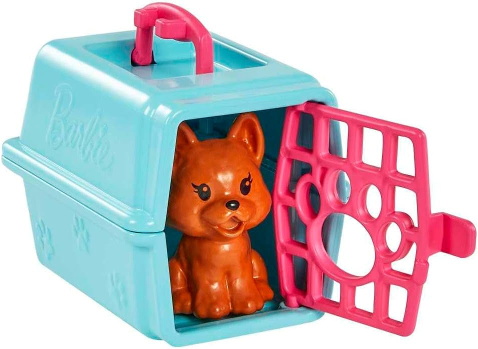 Barbie Chelsea Doll and Accessories, Pet Vet Playset with Doll