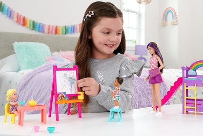 Barbie Skipper Babysitters, Inc. Ultimate Daycare Playset with 3 Dolls