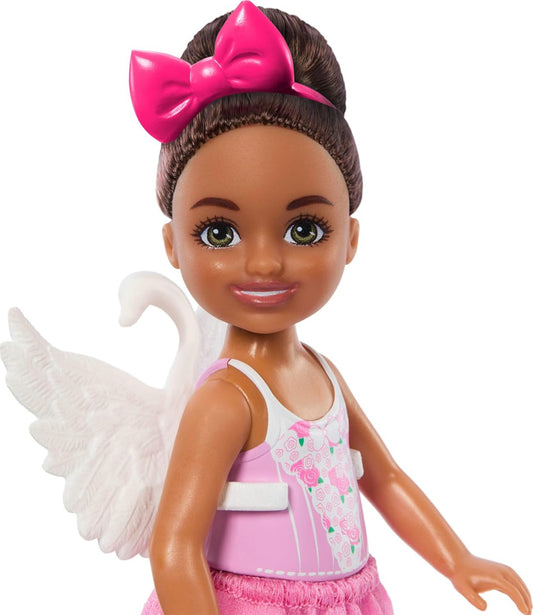 Barbie Toys Chelsea Ballerina Set, Career Brunette Small Doll