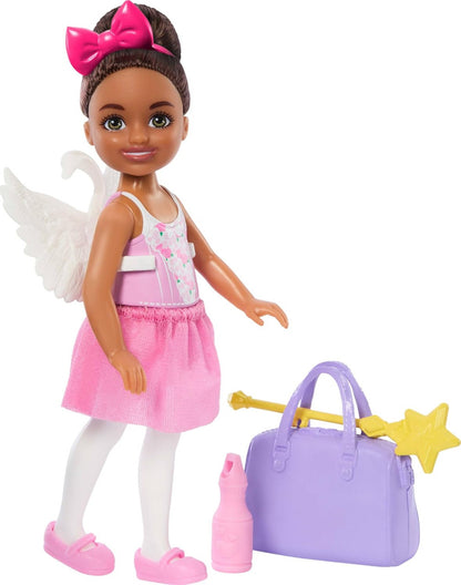 Barbie Toys Chelsea Ballerina Set, Career Brunette Small Doll