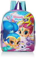 Shimmer and Shine Little Girls Magic Carpet 15 Inch Backpack with Lunch Kit