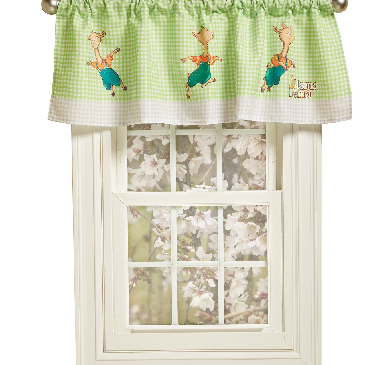 Llama Llama Window Valance