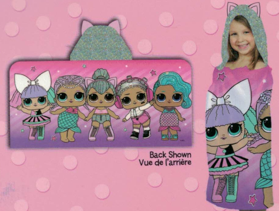 L.O.L Surprise! Hooded Towel Wrap