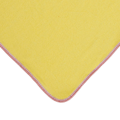 EVERYDAY KIDS Hooded Baby Toddler Bath Towel - Yellow Lion with Mane