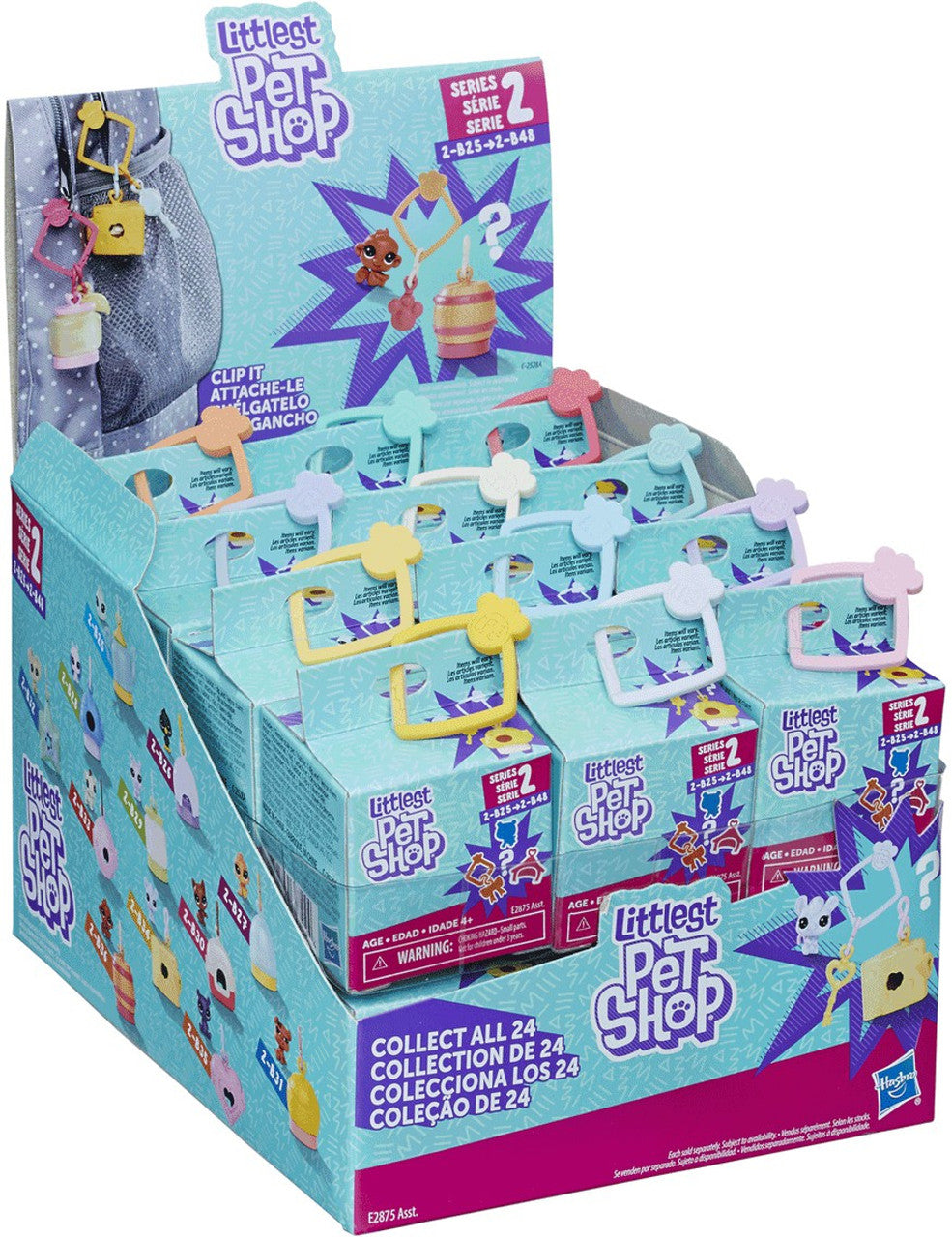 Littlest Pet Shop 24-Pack Blind Box- Series May Vary