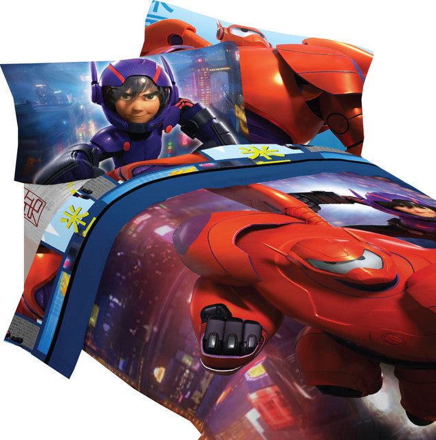 Big Hero 6 Prodigy Twin Sheet Set