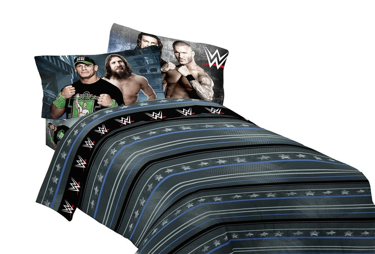 WWE Characters Twin Sheet Set