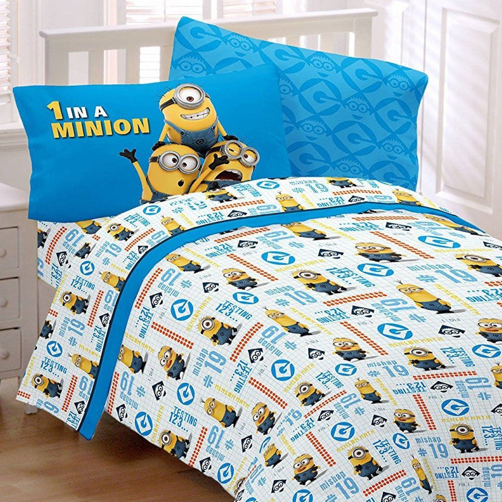 Despicable Me "One in a Minion" Twin Sheet Set