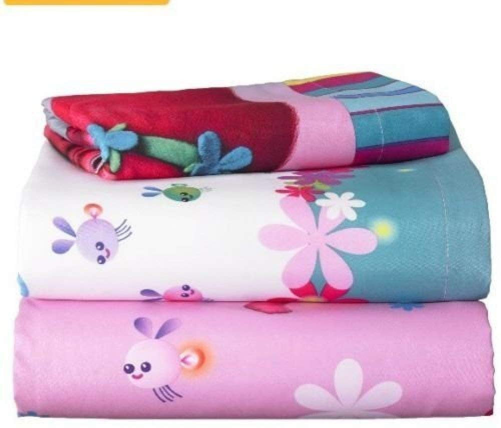 Dreamworks Trolls "Show Me a Smile" Twin Sheet Set