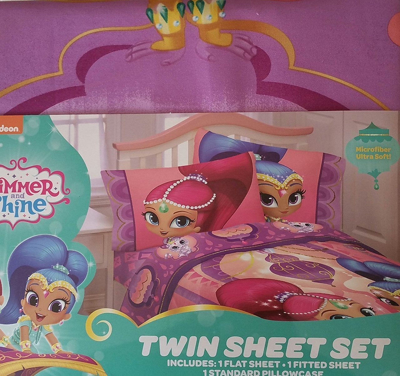 Shimmer and Shine Twin Sheet Set