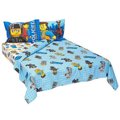 LEGO Movie 4-Piece Full Sheet Set - Frenzy