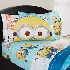 Despicable Me Minions 'Testing 123' Full Size Sheet Set