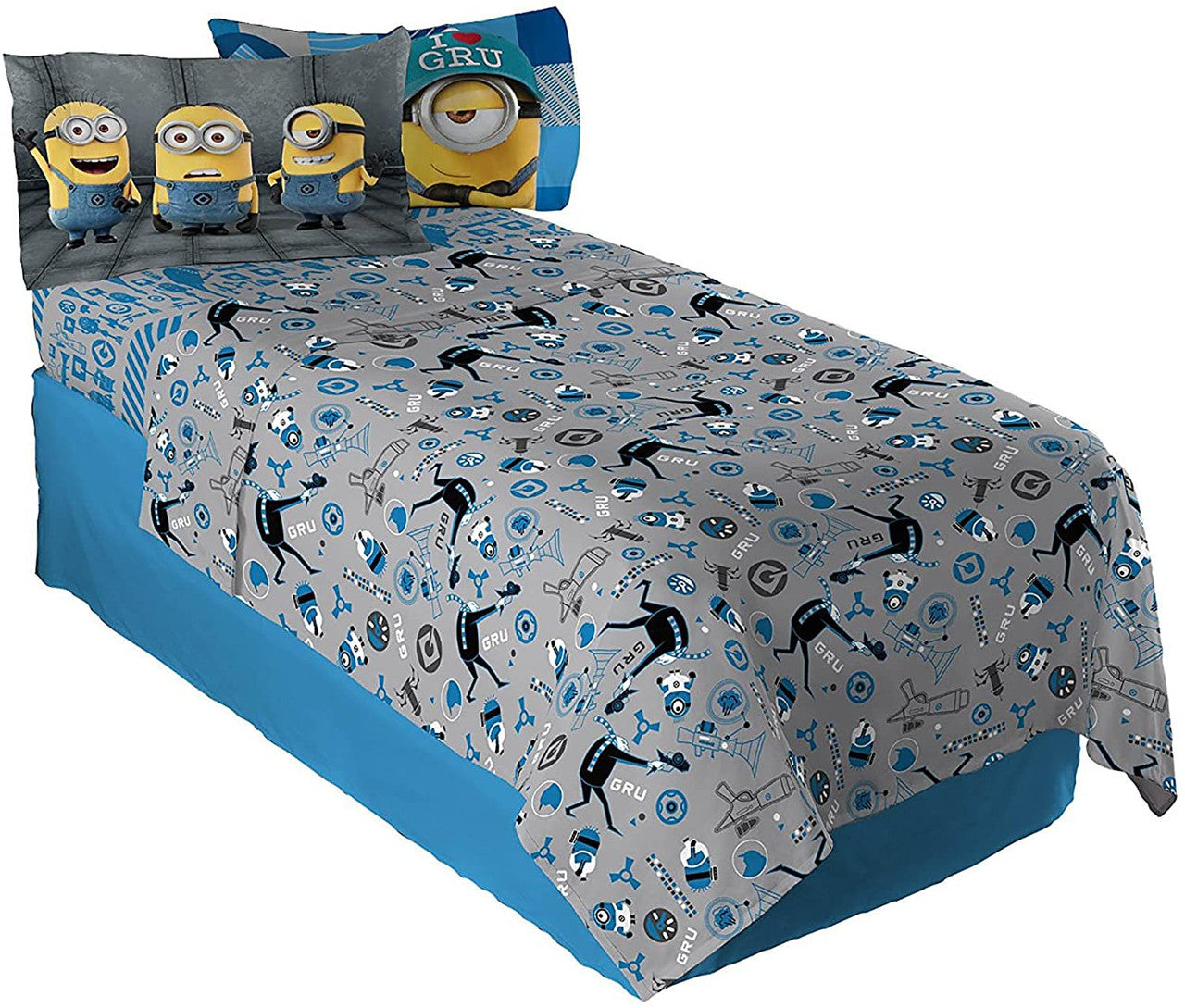 Despicable Me Minions 'Follow Mel' Full Size Sheet Set