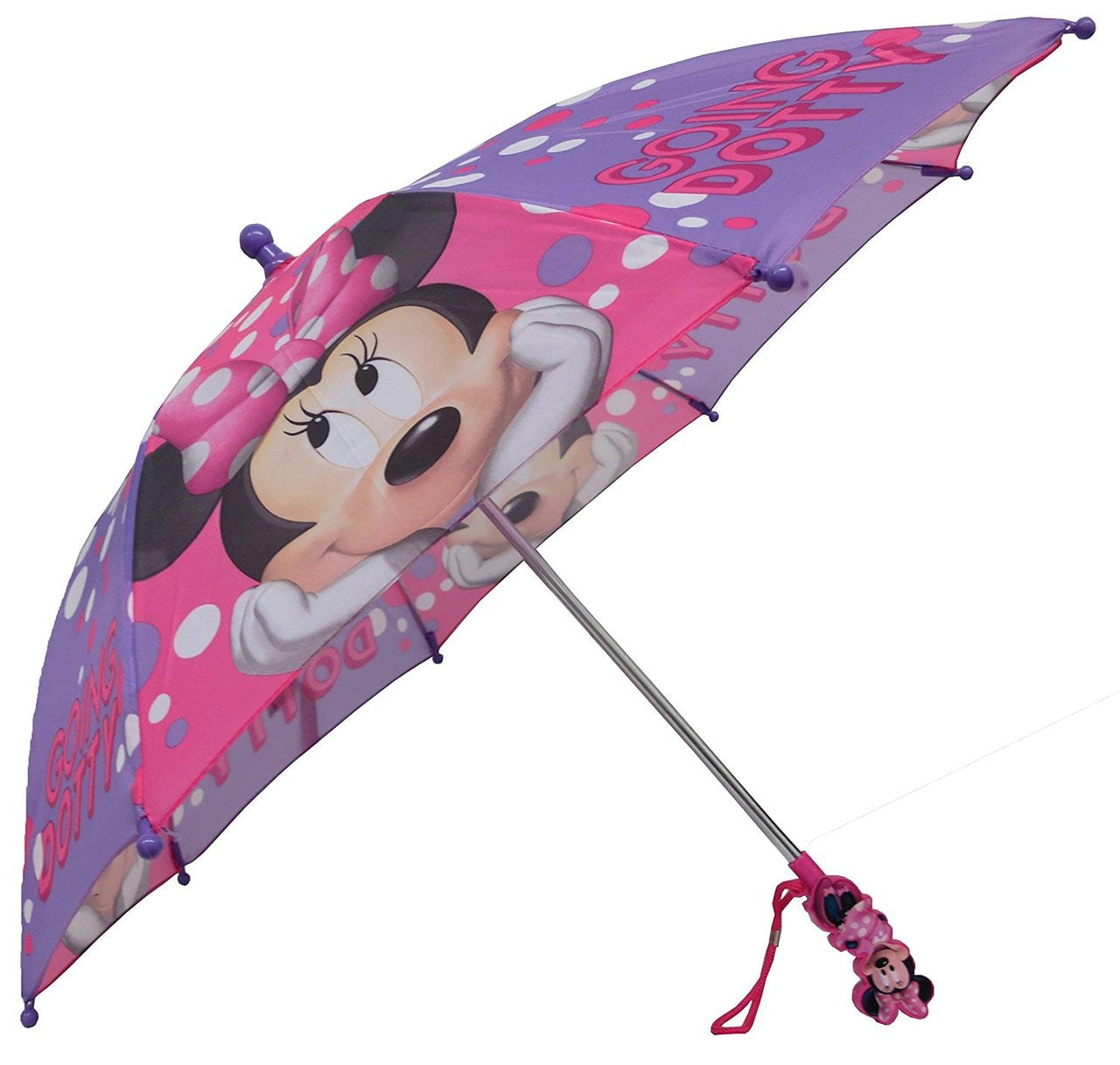 Minnie Mouse Polka Dot Purple Umbrella