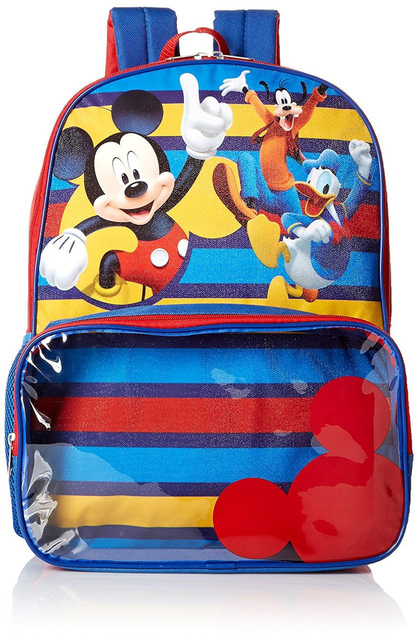 Mickey Mouse Roadster Racers Backpack with Lunch Bag Set