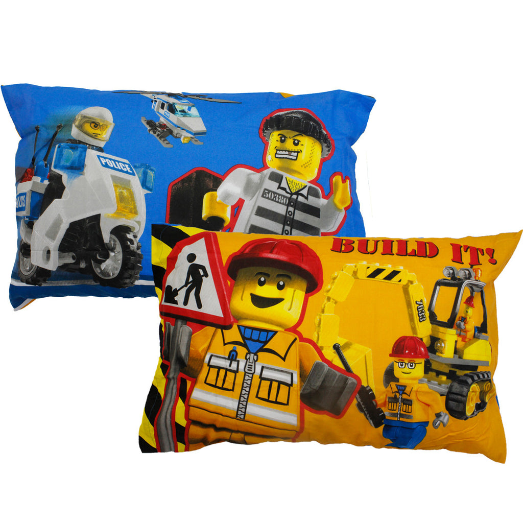 LEGO City Reversible Pillowcase