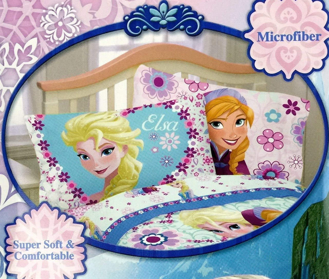 Disney Frozen 'Warm Heart' Reversible Pillowcase
