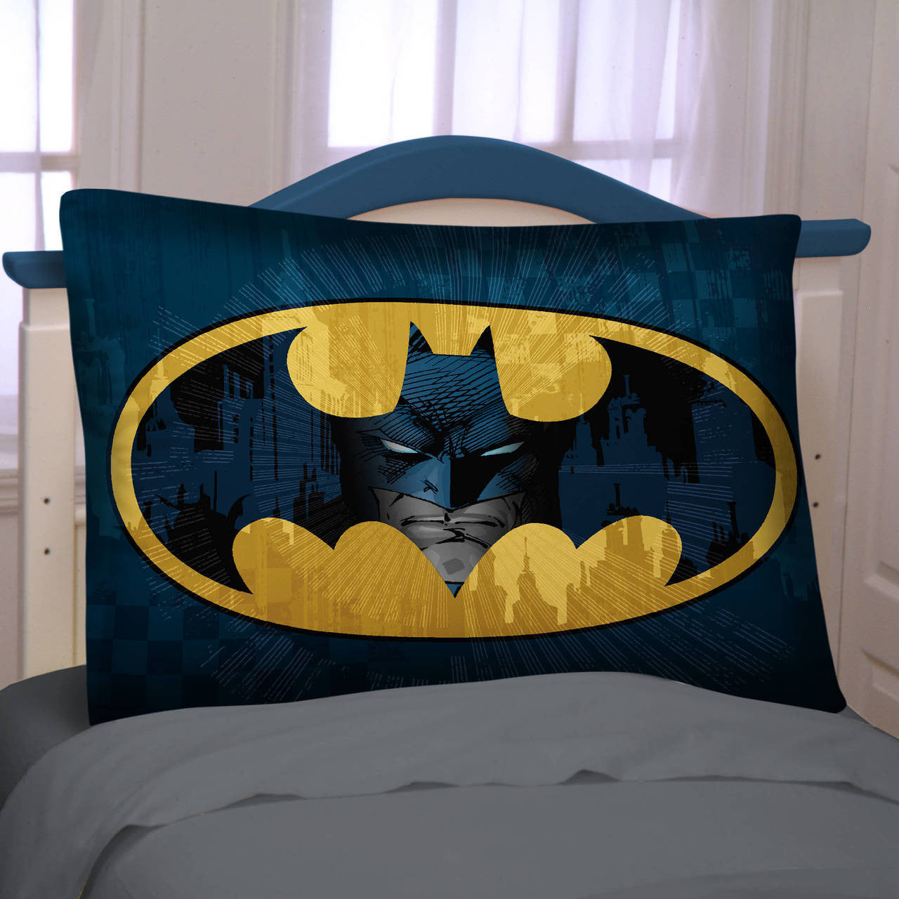 Batman 'Race to Defend' Reversible Pillowcase