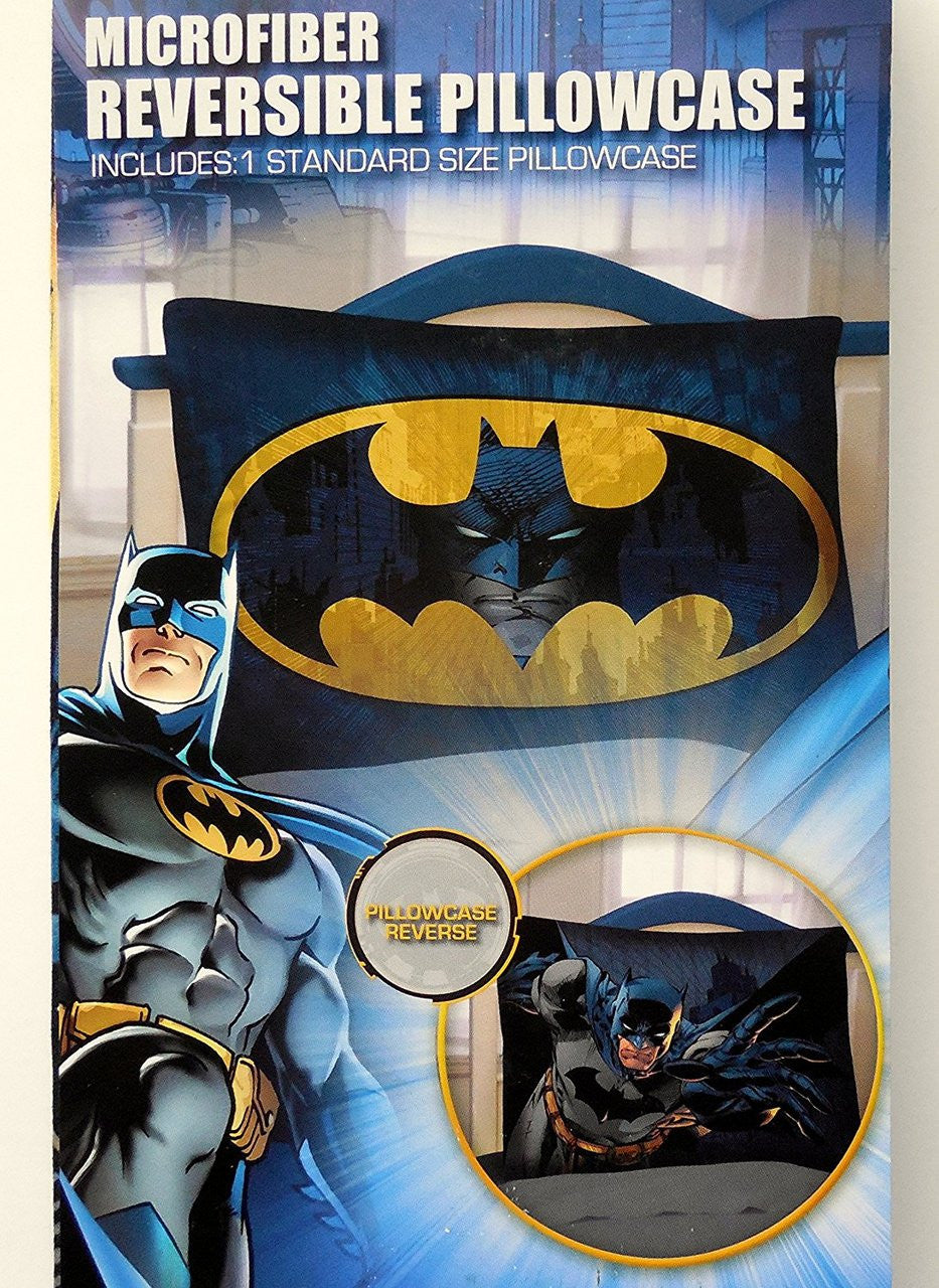 Batman 'Race to Defend' Reversible Pillowcase