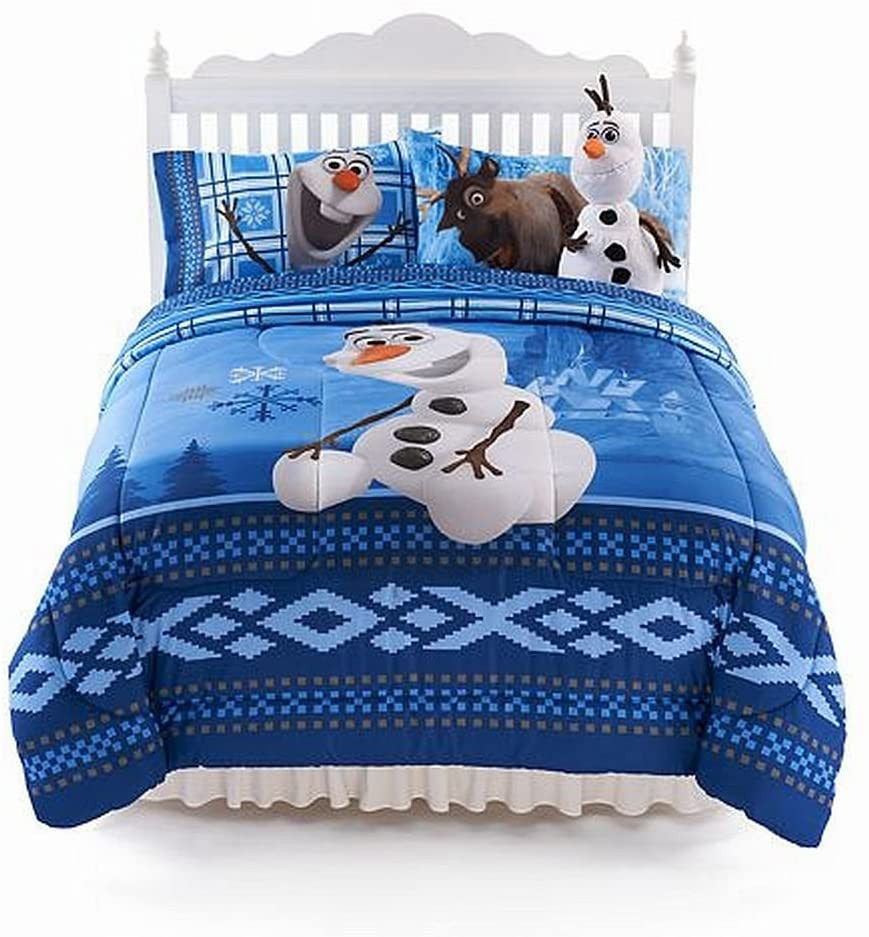Disney Frozen Olaf Twin/full Reversible Comforter